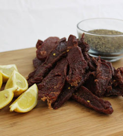 lemon pepper beef jerky